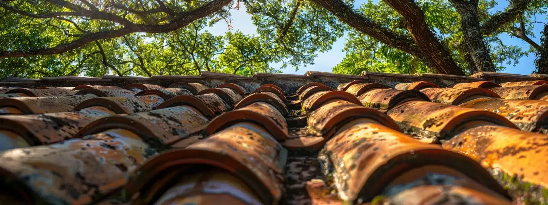 a gleaming copper roof shining under the hot florida sun, showcasing durability and resilience in the face of the state's challenging climate.